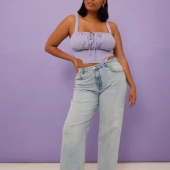 NA-KD Tanktops Top Dames Pastellila -About You Winkel 00177f594600b4fab01ccdb97249dbf1 scaled