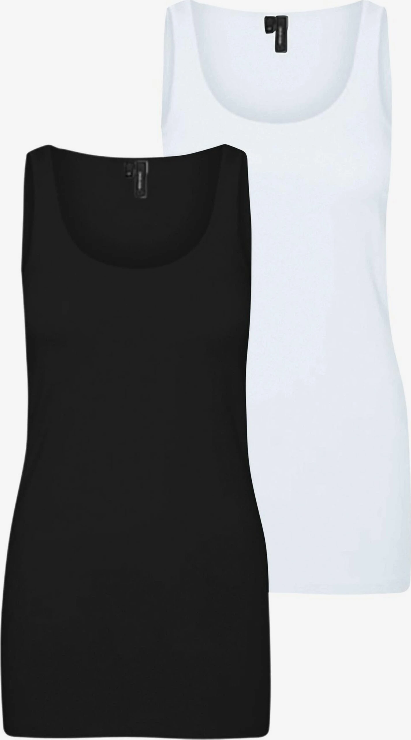 Vero Moda Tanktops Top MAXI Dames Zwart / Wit 3 Vero Moda Tanktops Top MAXI Dames Zwart / Wit