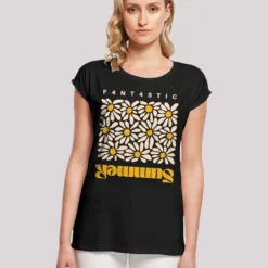 F4NT4STIC T-shirts Shirt Summer Sunflower Dames Zwart -About You Winkel 086b20abb91ac6981a98567b92c9a052 scaled