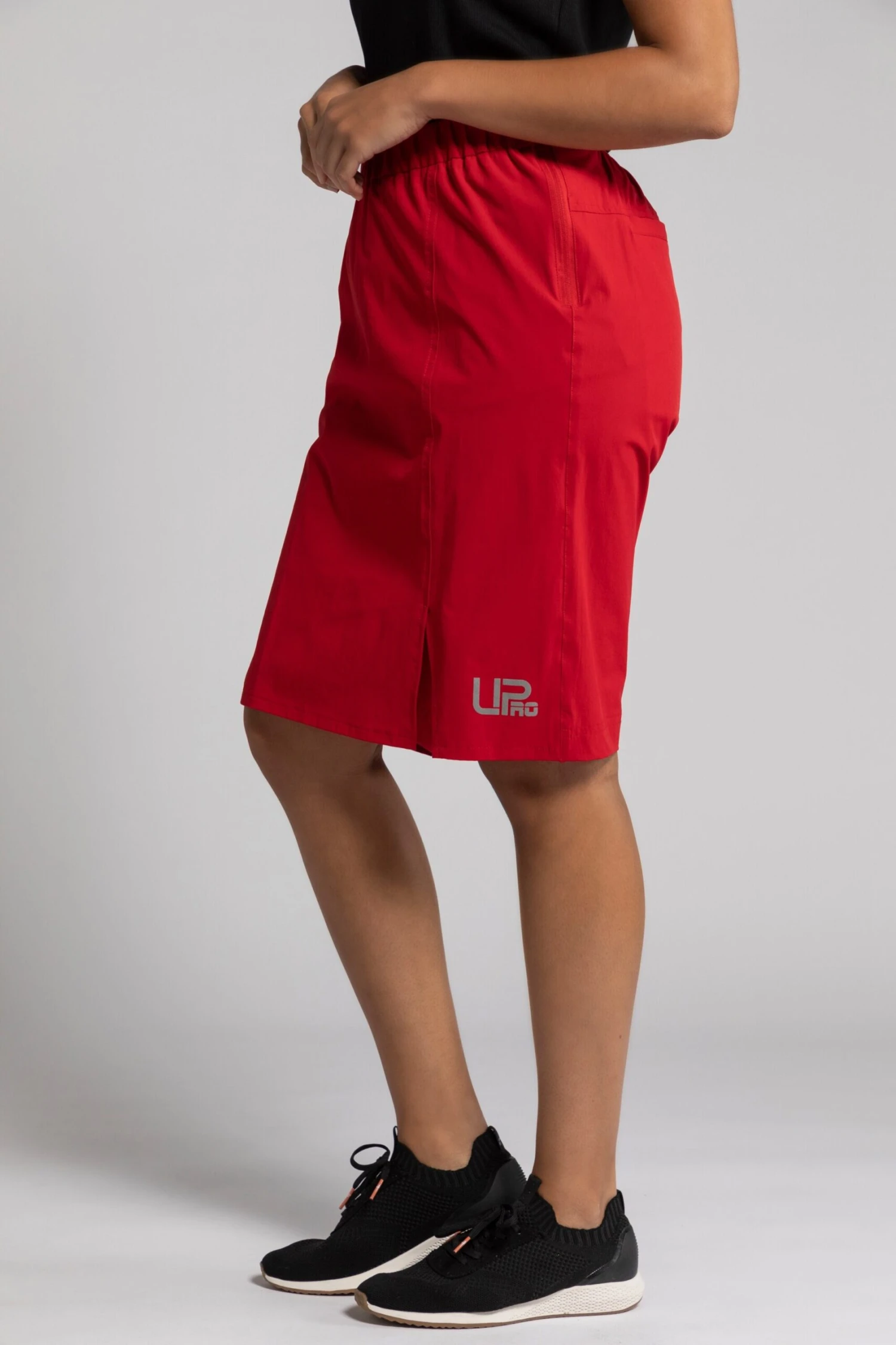 Ulla Popken Midi Rokken Regular Rok Dames Rood 7 Ulla Popken Midi Rokken Regular Rok Dames Rood - Afbeelding 5