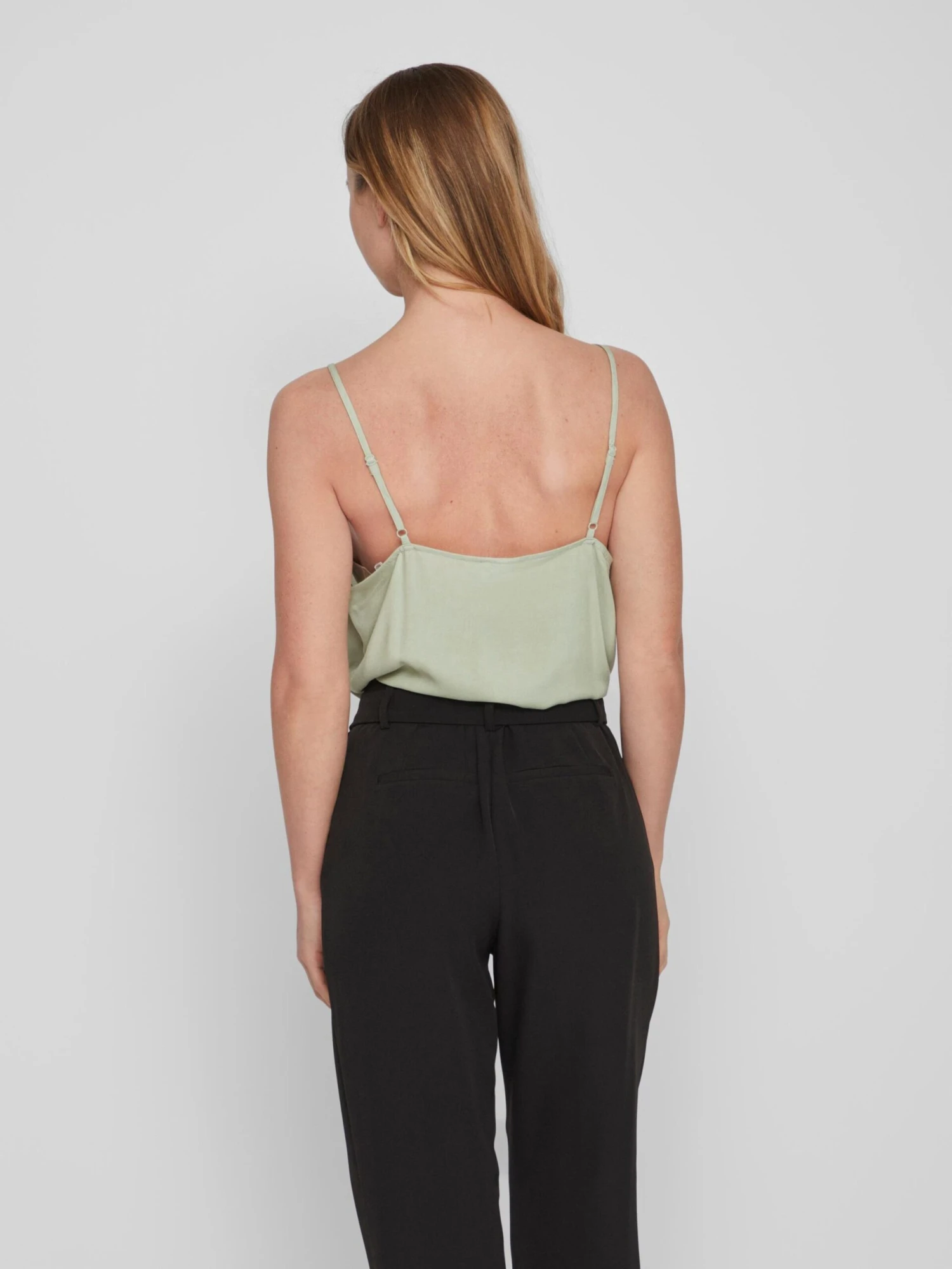 Vila Blouse Tops Blouse Nula Dames Pastelgroen 8 Vila Blouse Tops Blouse Nula Dames Pastelgroen - Afbeelding 6