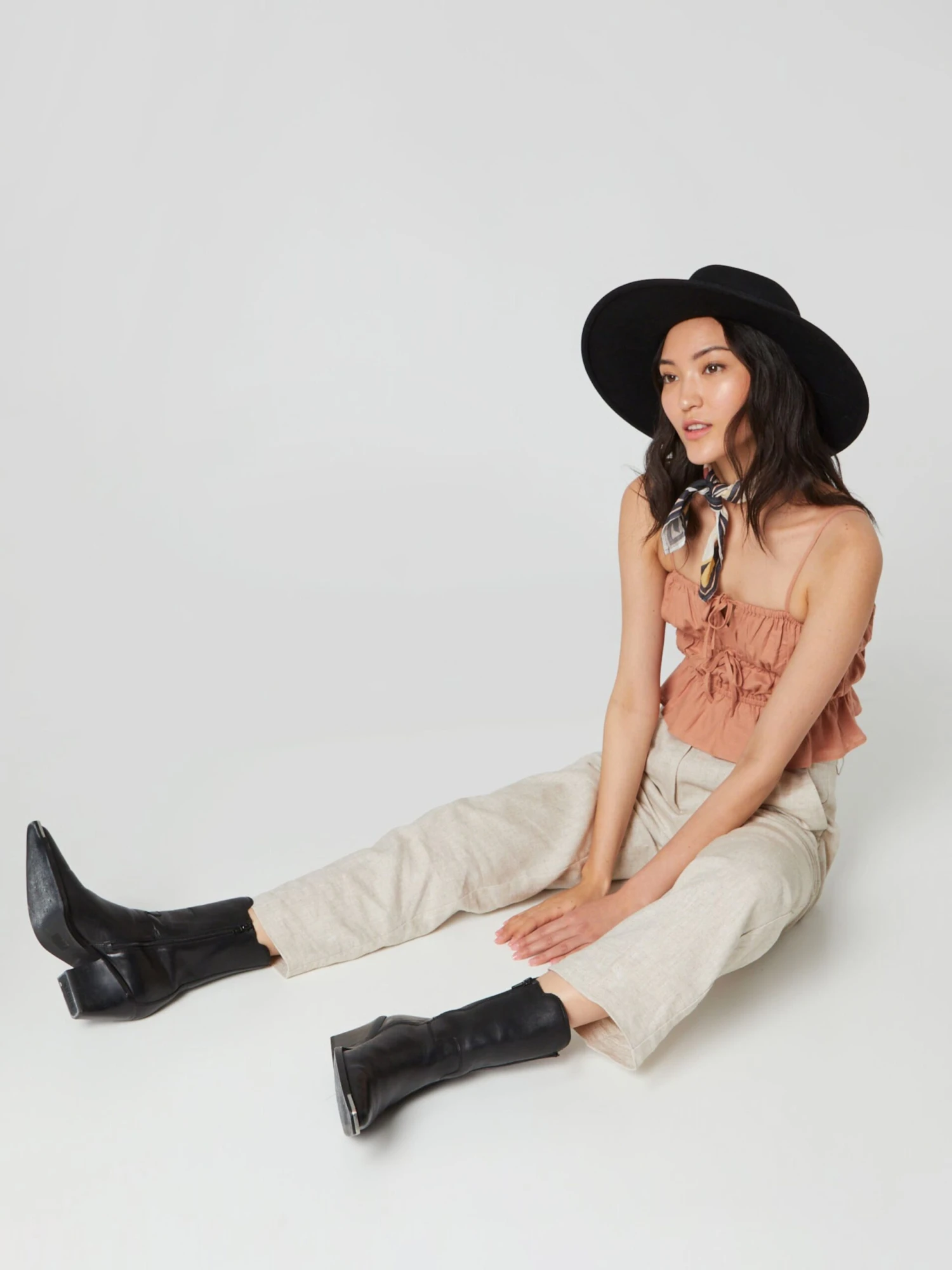 Blouse Tops Blouse Ava Dames Lichtbruin 6 Blouse Tops Blouse Ava Dames Lichtbruin - Afbeelding 5