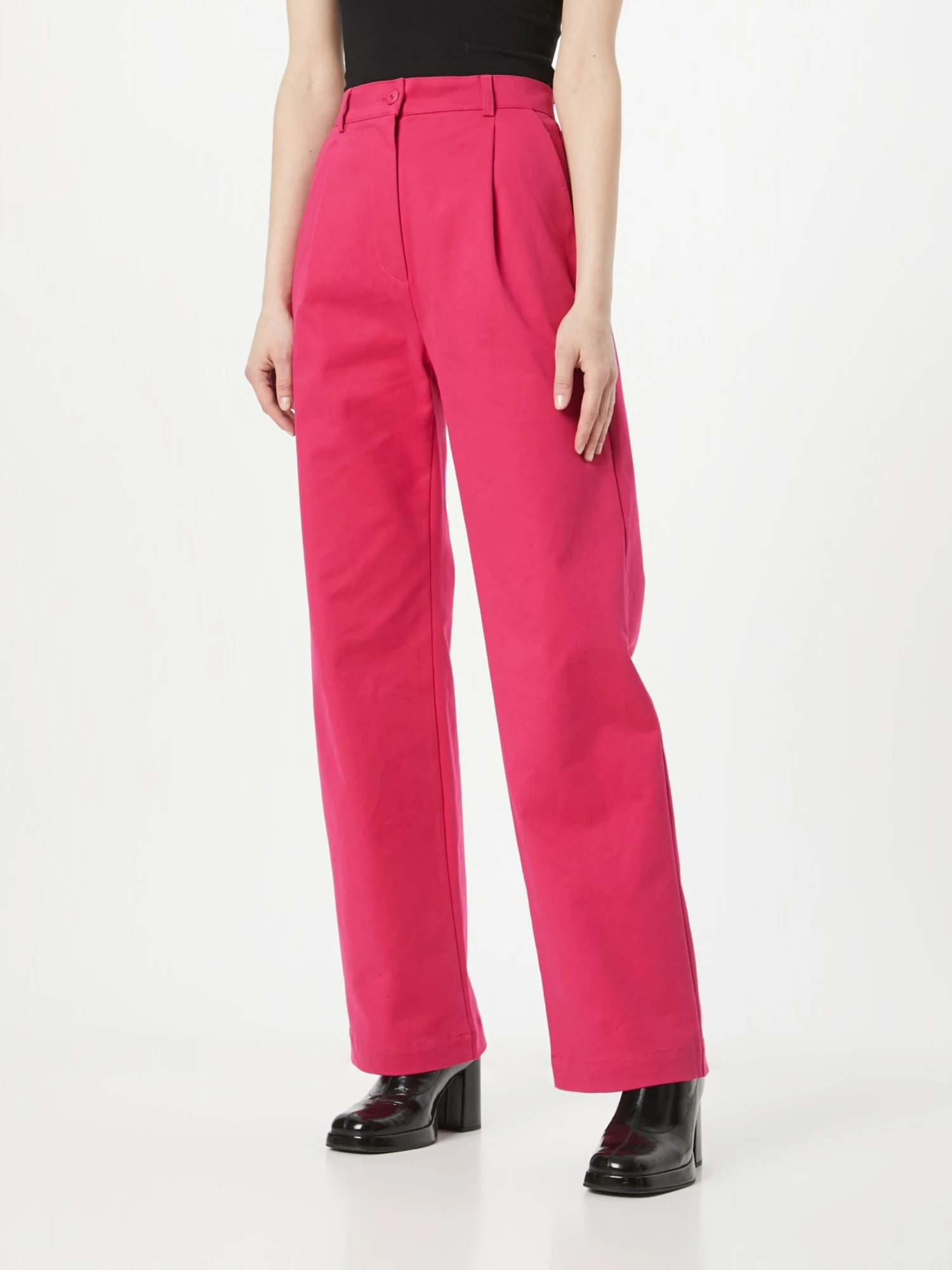 Pantalons Loosefit Broek Hailey Dames Fuchsia 5 Pantalons Loosefit Broek Hailey Dames Fuchsia - Afbeelding 3