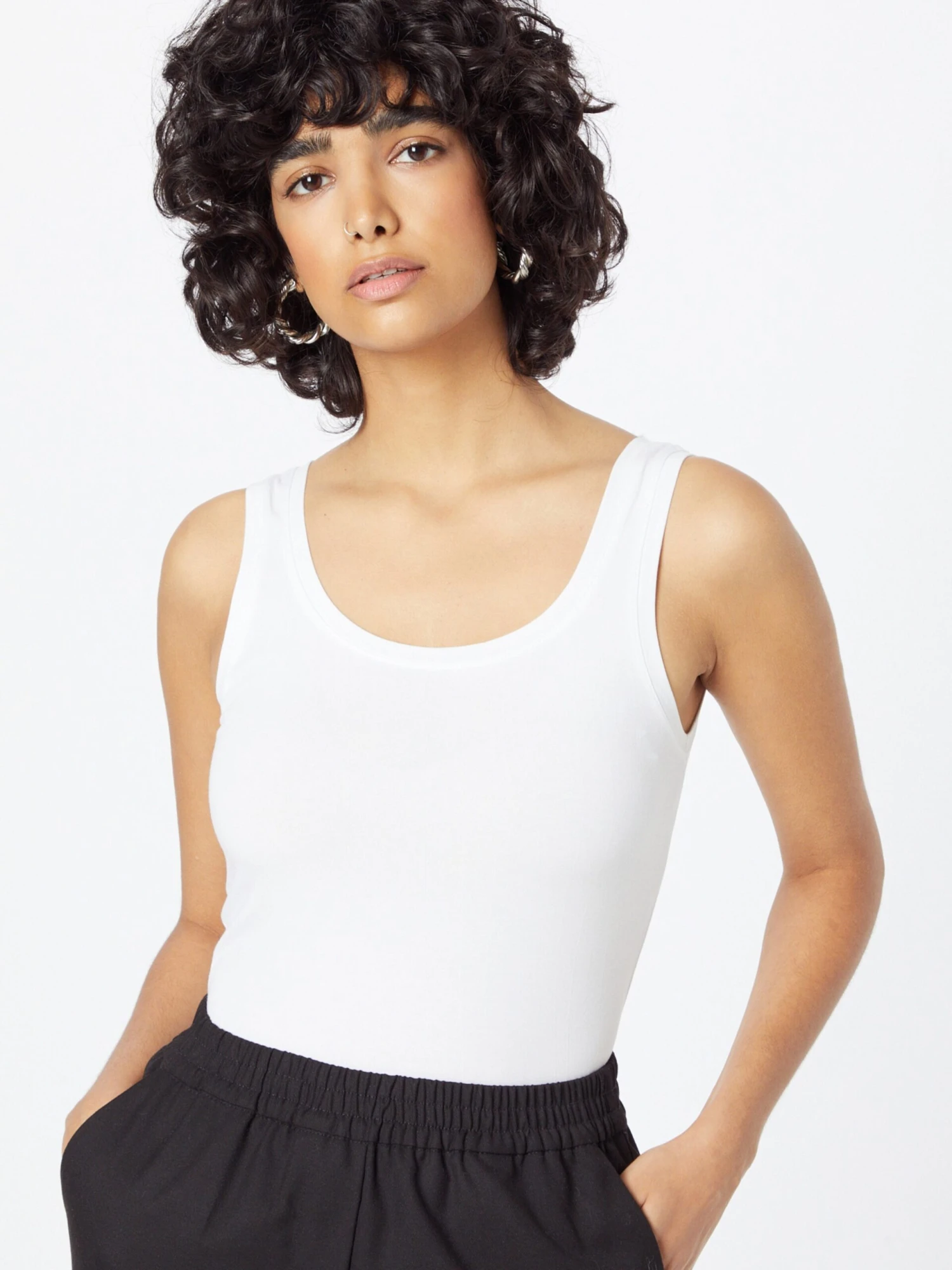 B.young Tanktops Top Pamila Dames Offwhite 5 B.young Tanktops Top Pamila Dames Offwhite - Afbeelding 3