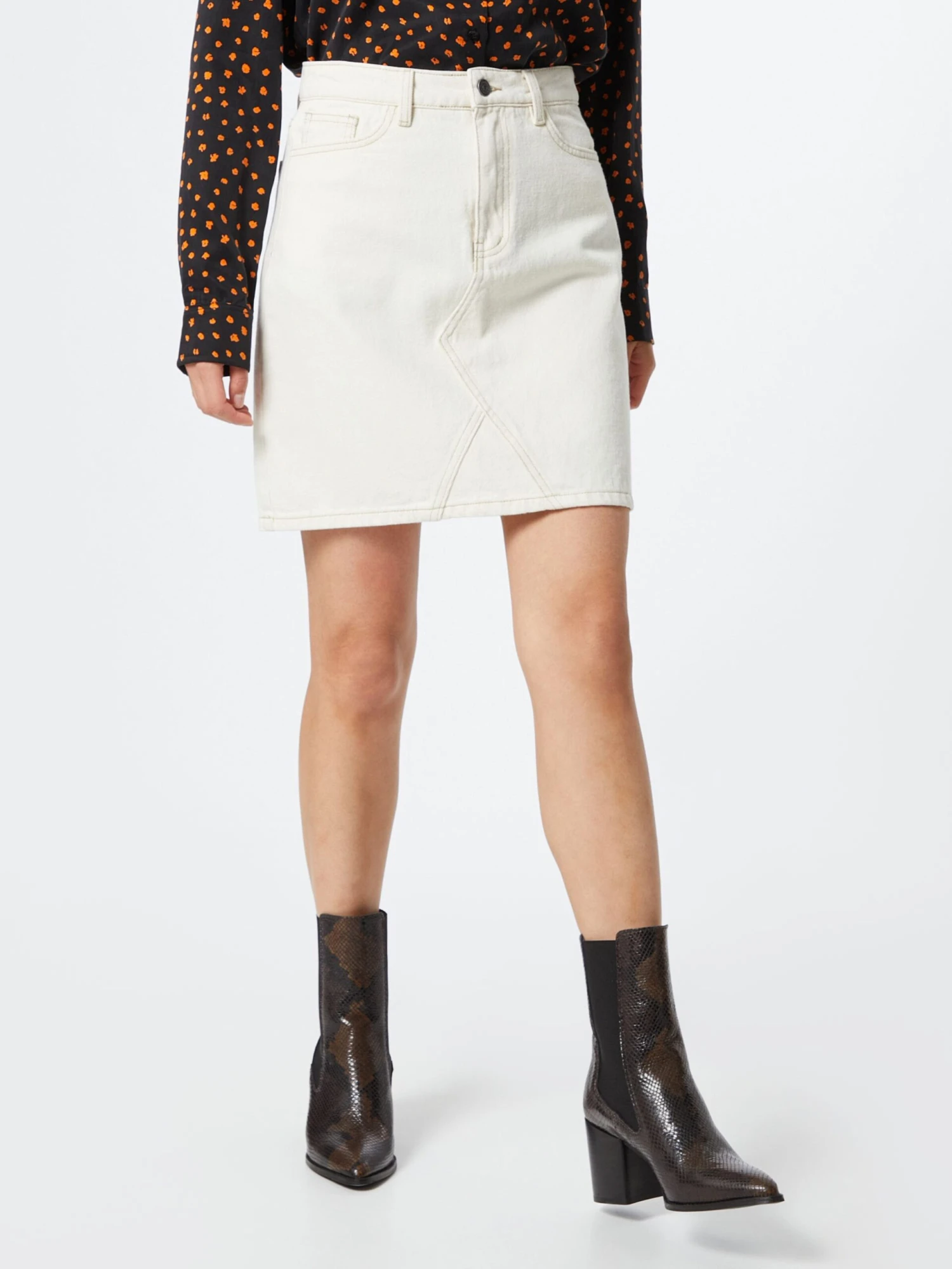 Object Mini Rokken Rok Gloria Dames Wit 4 Object Mini Rokken Rok Gloria Dames Wit - Afbeelding 2