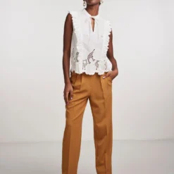 Y.A.S Blouse Tops Blouse SANDRA Dames Offwhite -About You Winkel 121a2cf0f30082e60671be49ff6f818c scaled