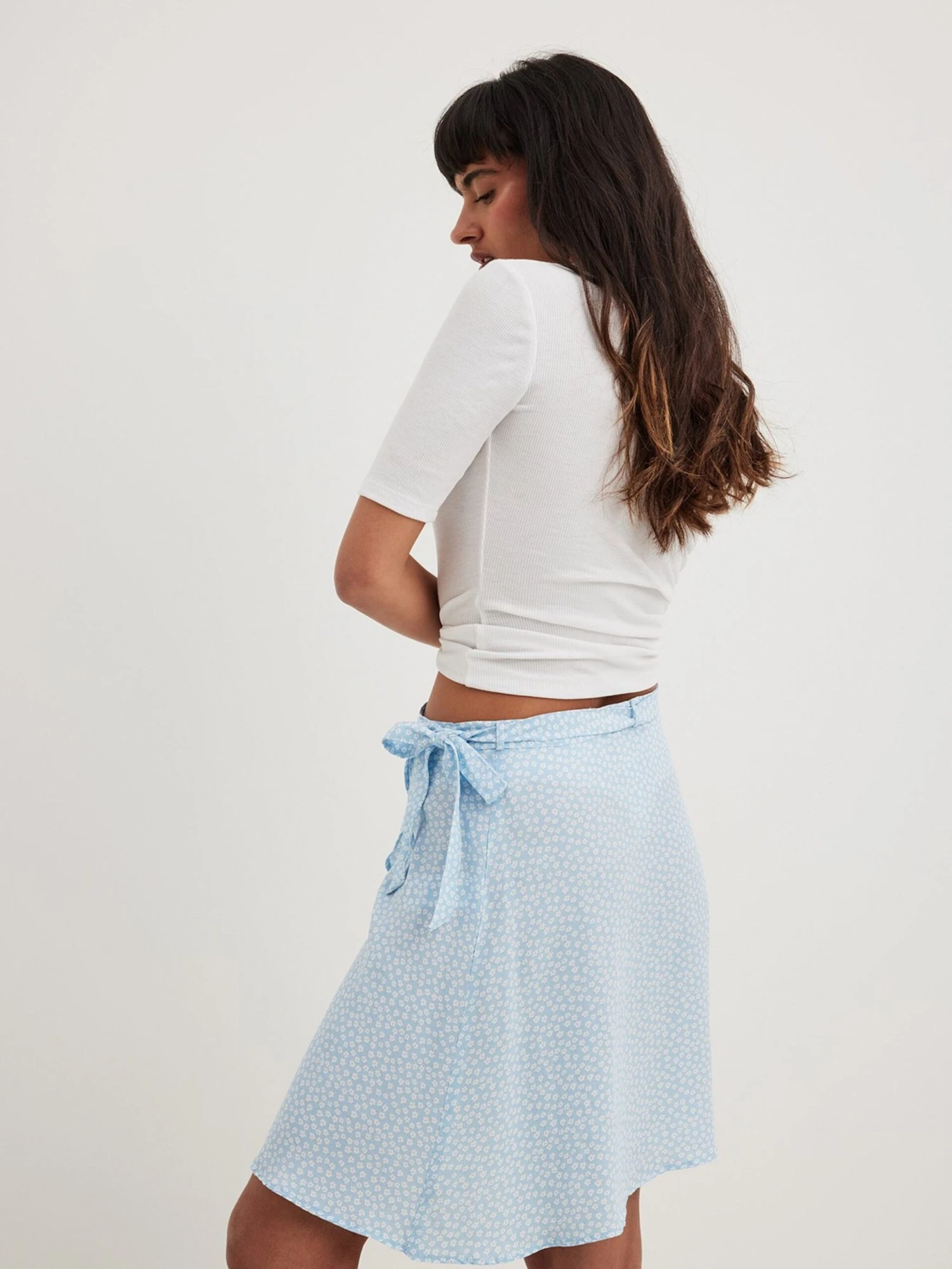 NA-KD Mini Rokken Rok Dames Blauw 5 NA-KD Mini Rokken Rok Dames Blauw - Afbeelding 3