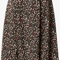 Louche Midi Rokken Rok KIYO Dames Zwart