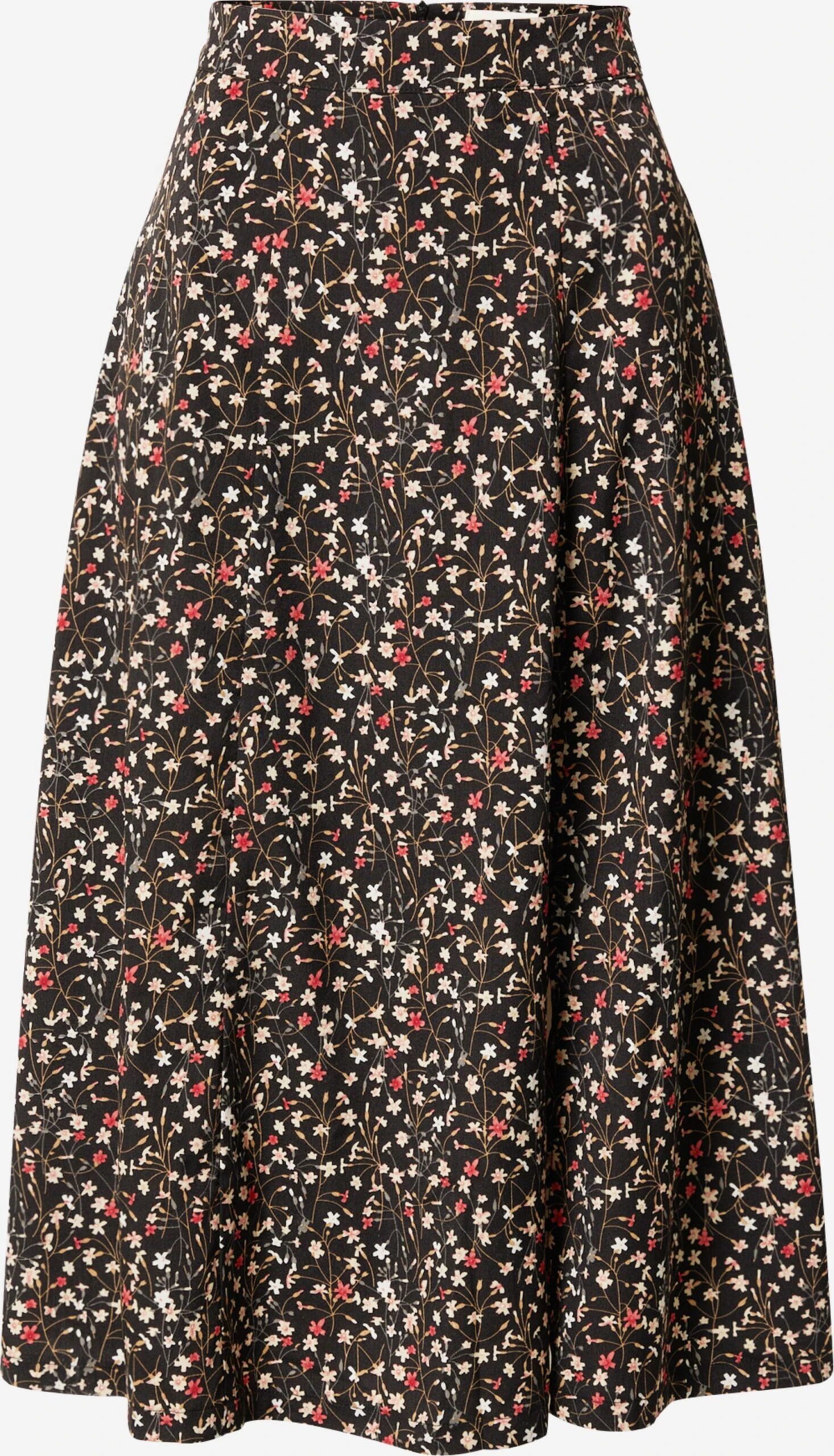 Louche Midi Rokken Rok KIYO Dames Zwart 3 Louche Midi Rokken Rok KIYO Dames Zwart