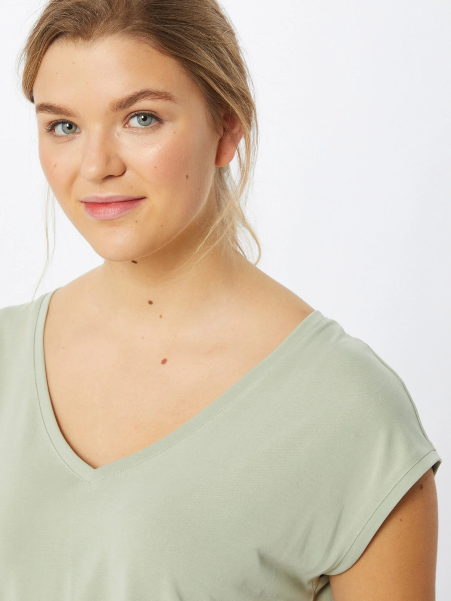 Vero Moda T-shirts Shirt Filli Dames Pastelgroen 7 Vero Moda T-shirts Shirt Filli Dames Pastelgroen - Afbeelding 5