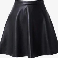 EDITED Leren Rokken Rok Verenice Dames Zwart