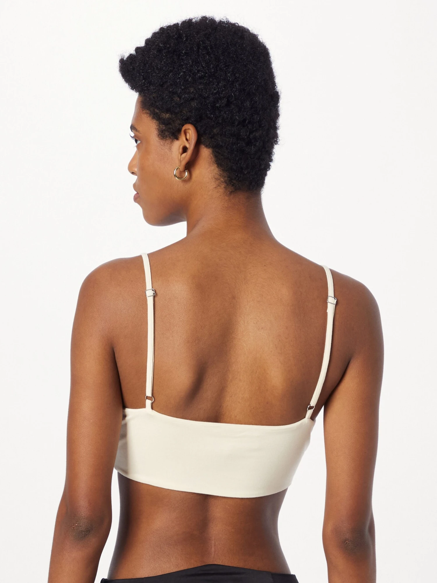 Crop Tops Top Dames Crème 6 Crop Tops Top Dames Crème - Afbeelding 4