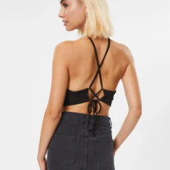About You Crop Tops Top Carin Dames Zwart -About You Winkel 14c5cfa2af051de6e6c439dba1989292 scaled