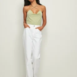 NA-KD Blouse Tops Blouse Dames Pastelgroen -About You Winkel 17ad308b819fce2ea9db6c81c23c6e5d scaled