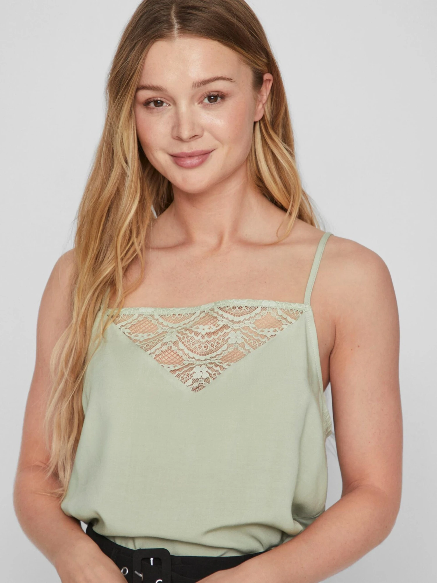 Vila Blouse Tops Blouse Nula Dames Pastelgroen 6 Vila Blouse Tops Blouse Nula Dames Pastelgroen - Afbeelding 4