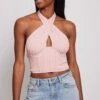 NA-KD Crop Tops Top Dames Oudroze -About You Winkel 1b4a29ad7e7e28458548c81335364bec