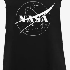 F4NT4STIC Tanktops Top NASA Classic Dames Zwart