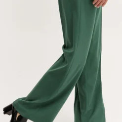 Fransa Pantalons Wide Leg Broek Frmilena Dames Groen -About You Winkel 2076d8fb67c808c96643b7a893264b9e scaled