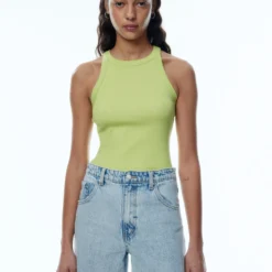 EDITED Tanktops Top Orelia Dames Neongroen -About You Winkel 21946150f30be652ec7bb9f730ed5f1d scaled