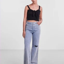 Pieces Tanktops Top MINNA Dames Zwart -About You Winkel 225ca4b71deda755aad46fb5f243bc42 scaled