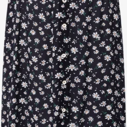 Louche Midi Rokken Rok DAISY Dames Navy