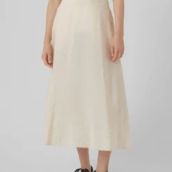 Vero Moda Maxi Rokken Rok Dames Lichtbeige