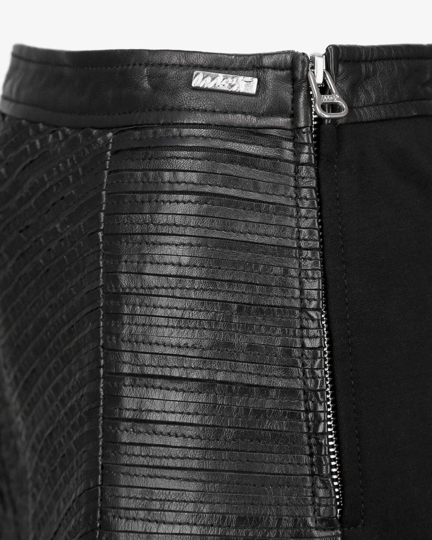 Maze Leren Rokken Rok Pradera Dames Zwart 5 Maze Leren Rokken Rok Pradera Dames Zwart - Afbeelding 3