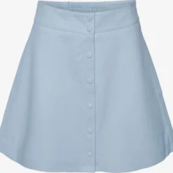 Y.A.S Leren Rokken Rok Nori Dames Lichtblauw