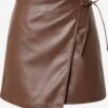 Leren Rokken Rok Jessica Dames Bruin -About You Winkel 2c0188d54f236b0bd9a07f8614449500