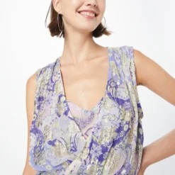 RIVER ISLAND Blouse Tops Blouse Dames Pastellila / Donkerlila -About You Winkel 2cc148a3071bf6cb0e2b3746e549e978 scaled