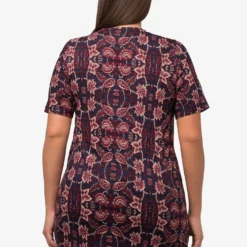 Ulla Popken T-shirts Shirt Dames Bordeaux -About You Winkel 32a847d9ded48c8e79832e0f62b504b5 scaled