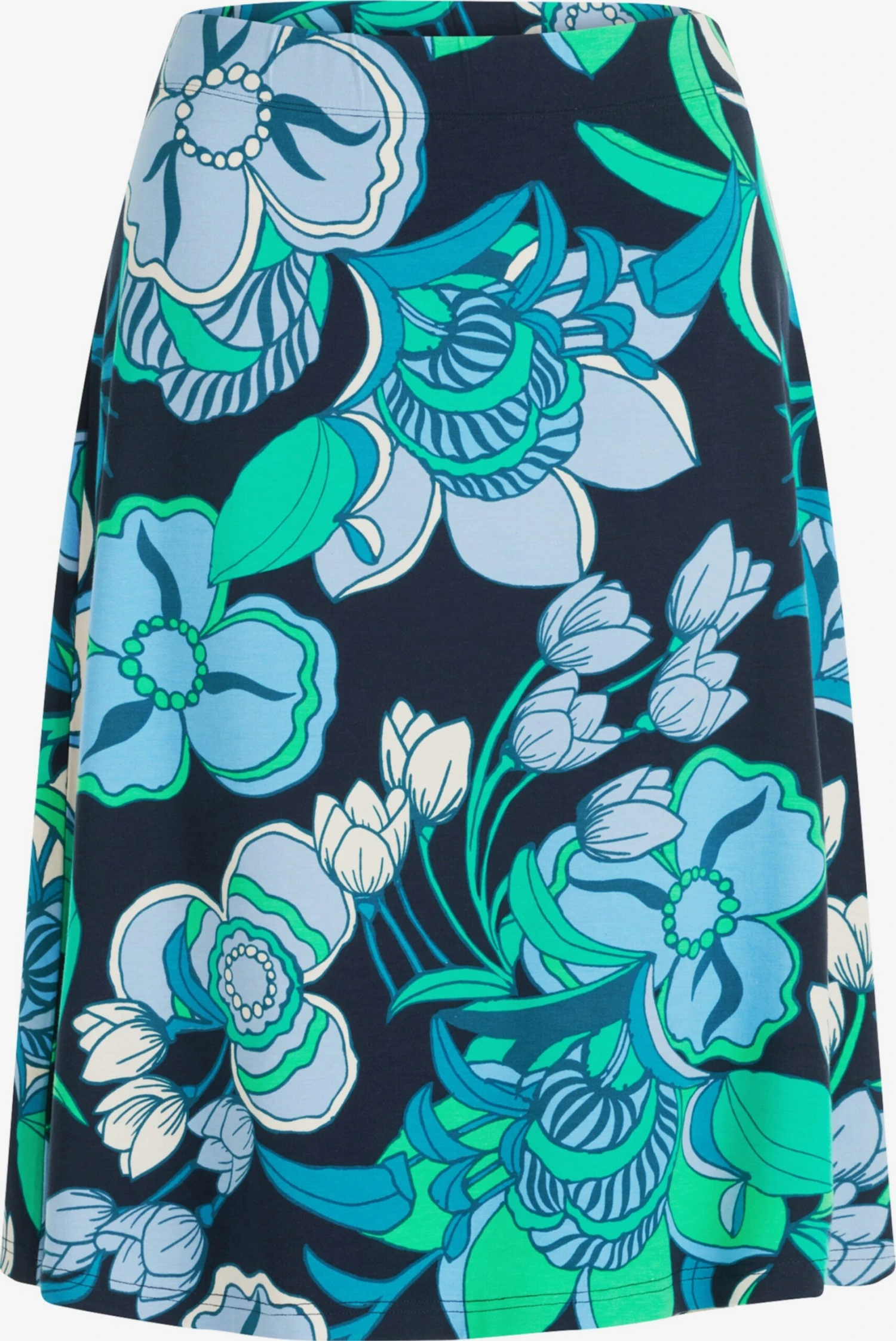 Betty Barclay Midi Rokken Rok Dames Donkerblauw 3 Betty Barclay Midi Rokken Rok Dames Donkerblauw