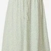 Minimum Midi Rokken Rok Frejas Dames Crème / Smaragd -About You Winkel 32e19b44493452ed59768e8f07c25100