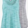 Tanktops Top Dames Blauw Gemêleerd / Grijs / Grijs Gemêleerd -About You Winkel 33582c2bf95daa8feca6ff86c67a100f
