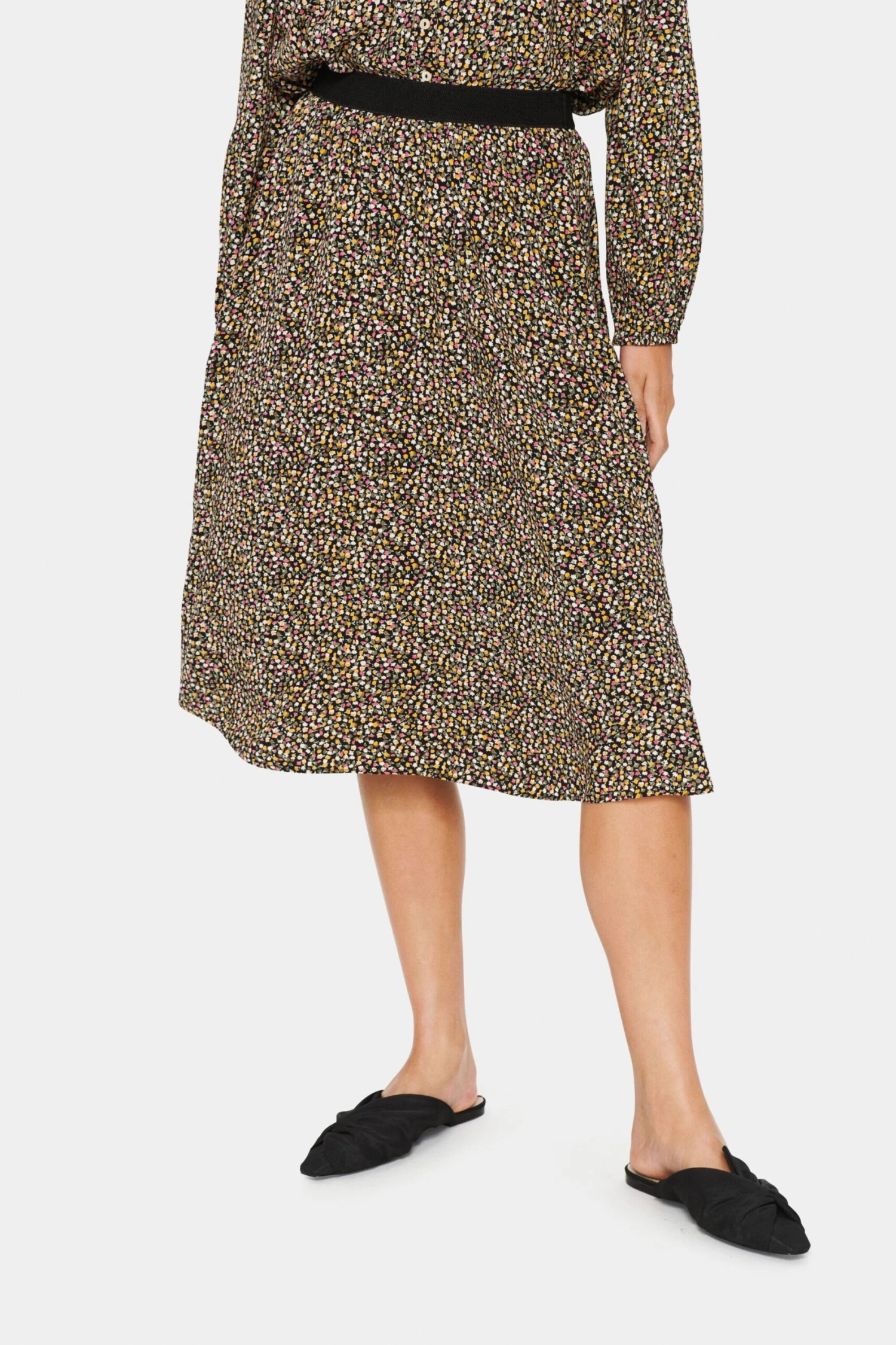 Saint Tropez Midi Rokken Rok Ofia Dames Gemengde Kleuren 4 Saint Tropez Midi Rokken Rok Ofia Dames Gemengde Kleuren - Afbeelding 2