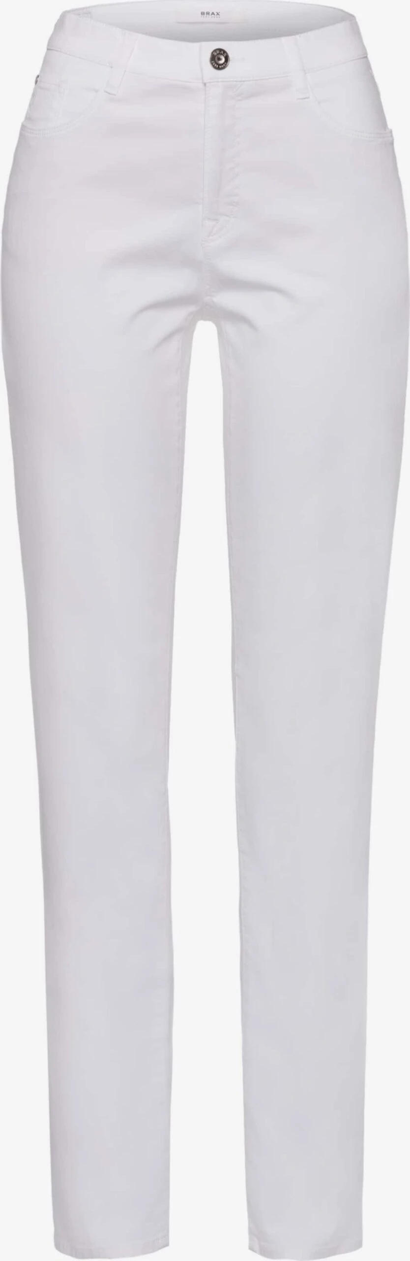 BRAX Pantalons Regular Broek Carola Dames Wit 3 BRAX Pantalons Regular Broek Carola Dames Wit