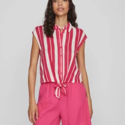 Vila Blouse Tops Blouse Dames Pink -About You Winkel 393d5ad3a45b53b576de95c700c29d57 scaled