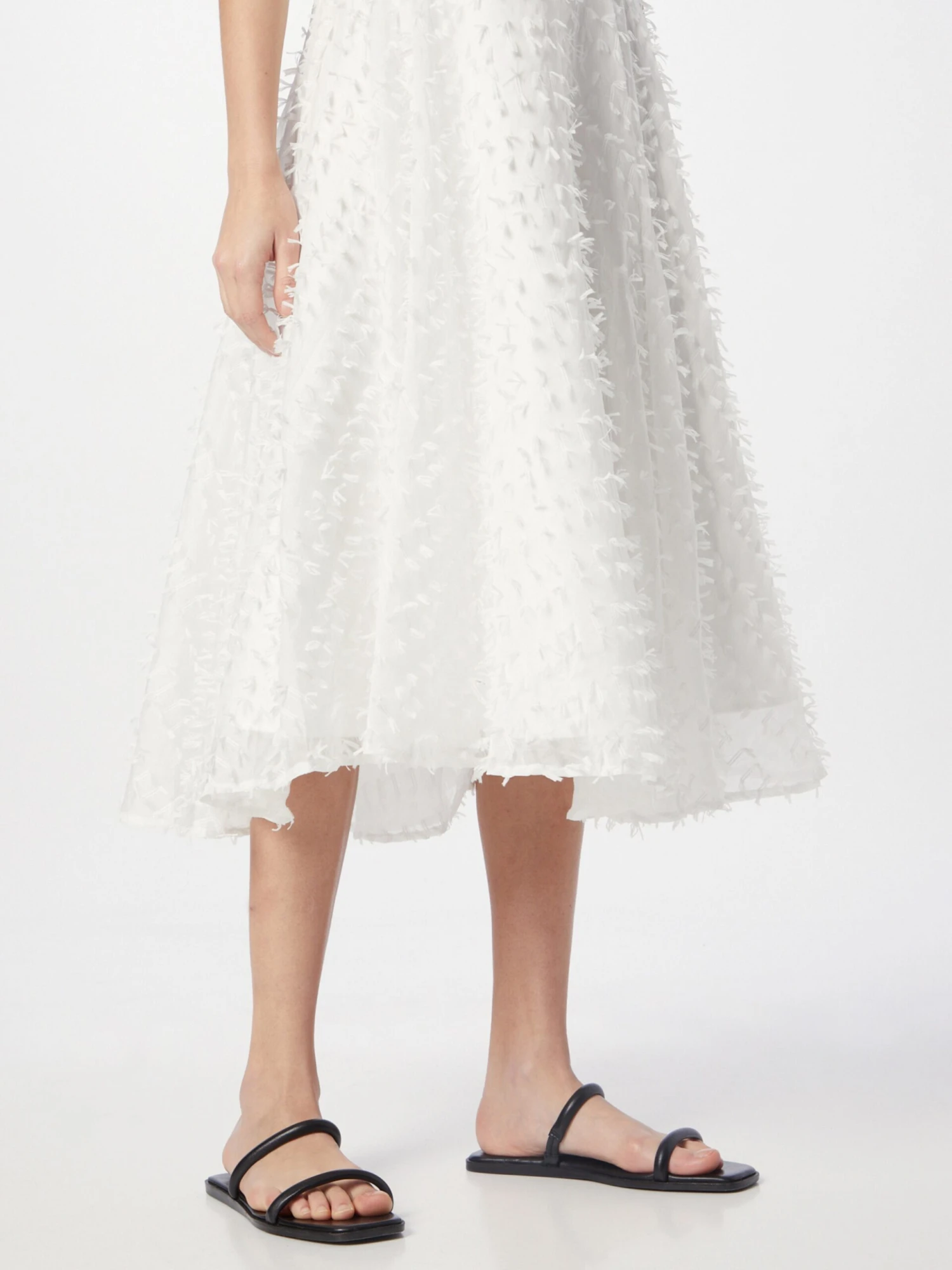 Midi Rokken Rok NANNA Dames Wit 4 Midi Rokken Rok NANNA Dames Wit - Afbeelding 2