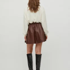 Vila Leren Rokken Rok Dagmar Dames Chocoladebruin -About You Winkel 3f7061fb763bf6cefc5a20fbce4fa4b1 scaled