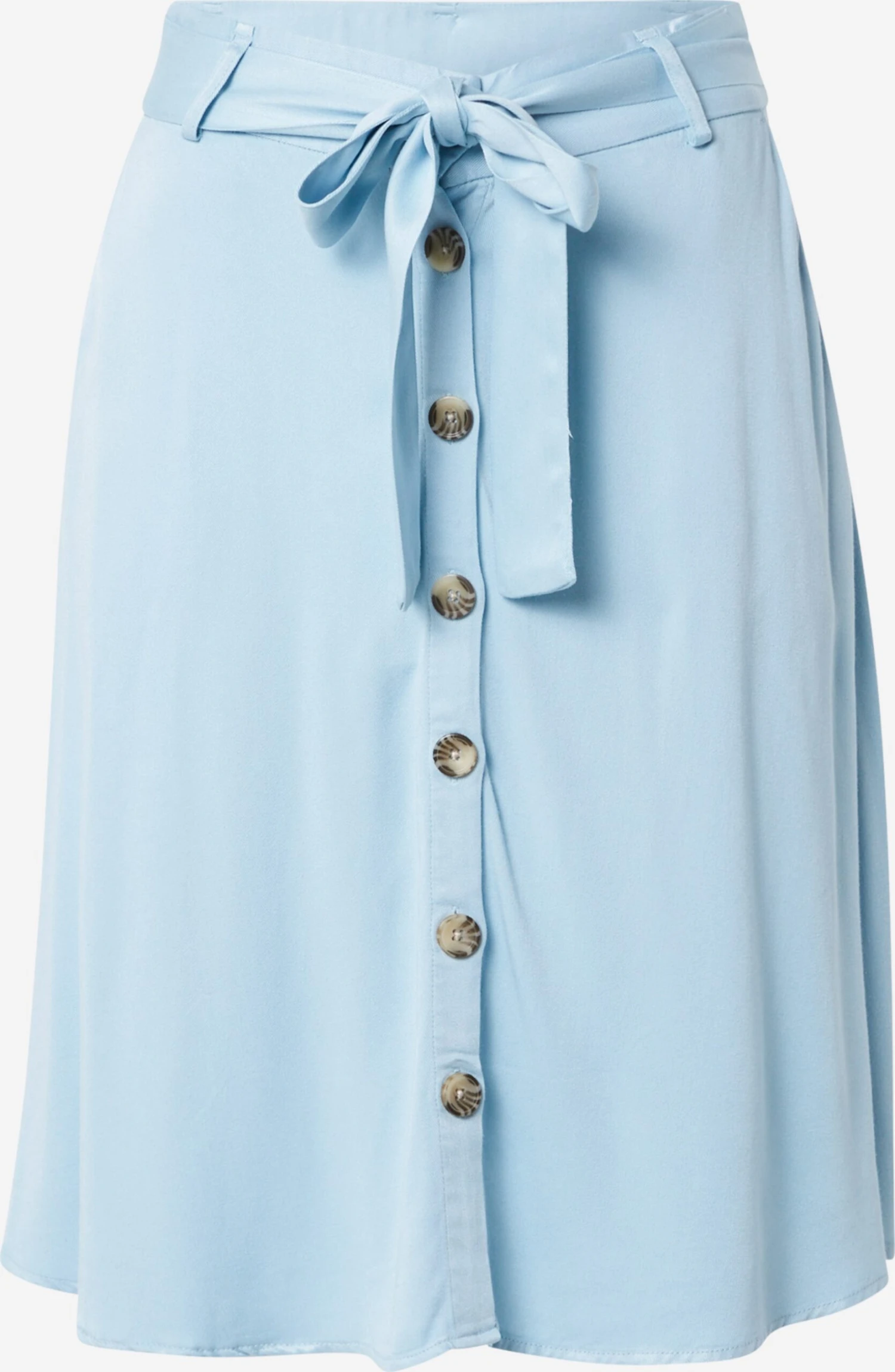 Vila Midi Rokken Rok Fanza Dames Lichtblauw 3 Vila Midi Rokken Rok Fanza Dames Lichtblauw