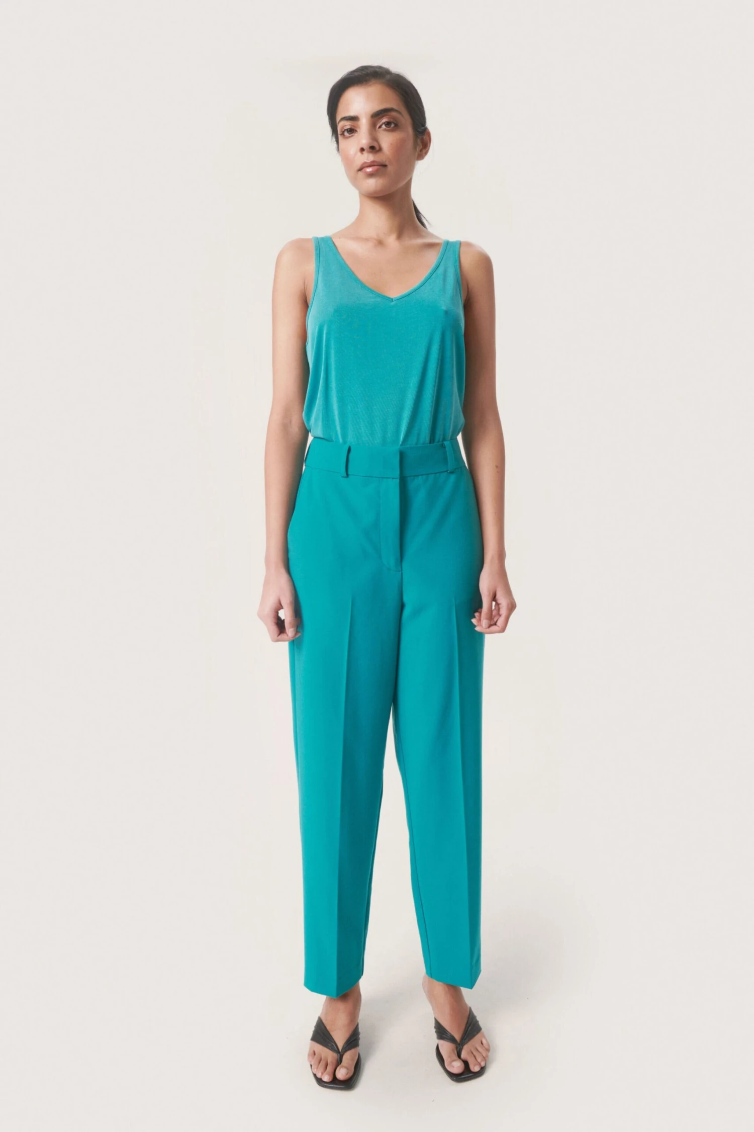 Soaked In Luxury Tanktops Top Columbine Dames Blauw 4 Soaked In Luxury Tanktops Top Columbine Dames Blauw - Afbeelding 3