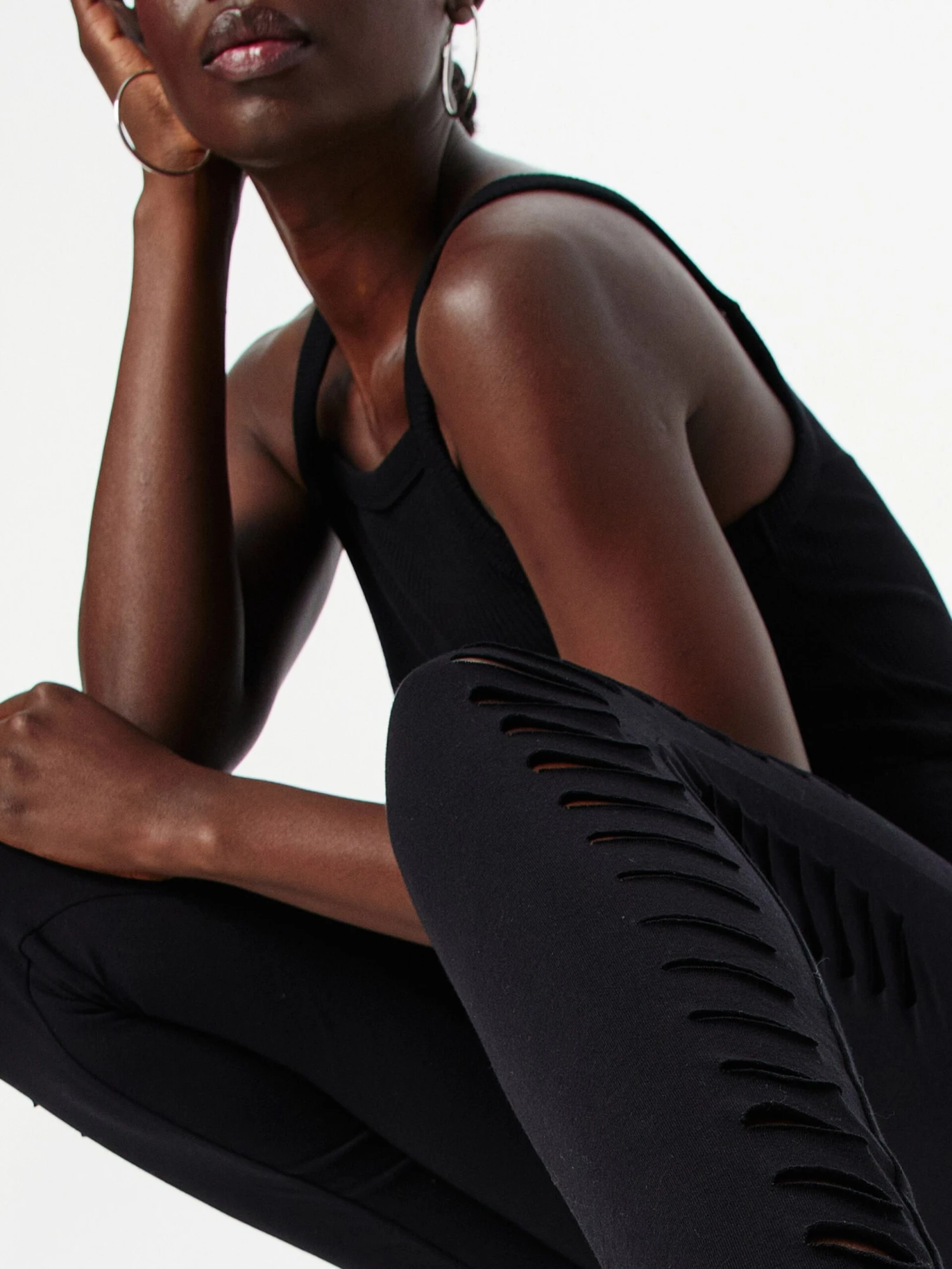 About You Pantalons Regular Broek Elisa Dames Zwart 4 About You Pantalons Regular Broek Elisa Dames Zwart - Afbeelding 2