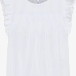 DreiMaster Vintage Blouse Tops Blouse Dames Wit / Offwhite