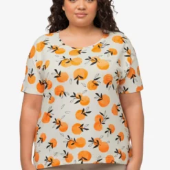 Ulla Popken T-shirts Shirt Dames Oranje -About You Winkel 4483207bf36c28cc8ecbdebbb031fc17 scaled