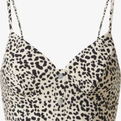 EDITED Crop Tops Top Ennie Dames Bruin / Gemengde Kleuren