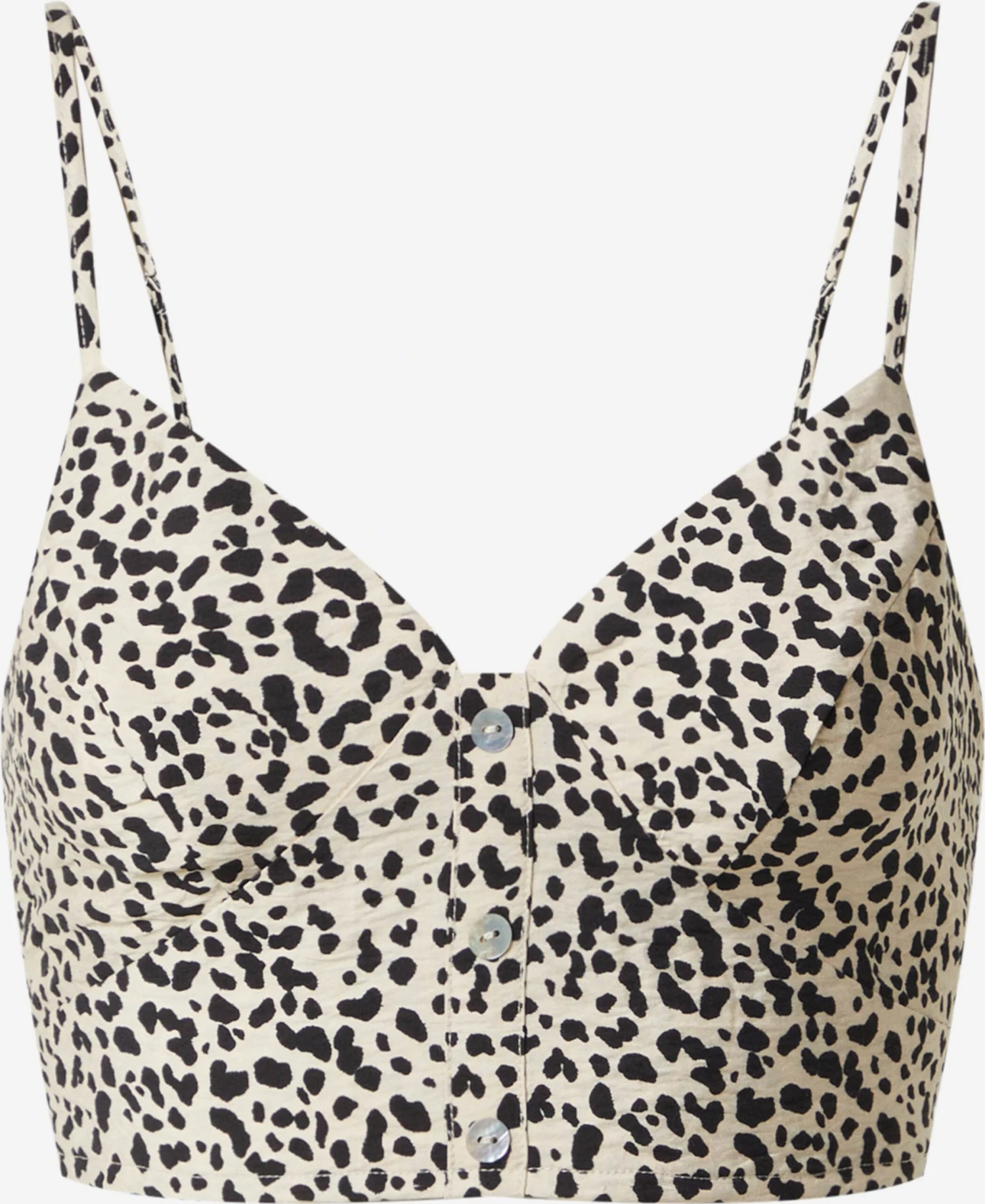 EDITED Crop Tops Top Ennie Dames Bruin / Gemengde Kleuren 3 EDITED Crop Tops Top Ennie Dames Bruin / Gemengde Kleuren