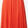 ONLY Maxi Rokken Rok LAVINA Dames Oranjerood -About You Winkel 45f56efd4c3ffea181f2b1442074ef33