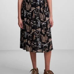 Pieces Midi Rokken Rok JUBILEE Dames Zwart -About You Winkel 4709855b401ae7aceb22ff8078c80a0f scaled