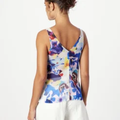 Karen Millen Tanktops Top Dames Blauw -About You Winkel 4720d5687f864ad0664f688728f3cd32 scaled