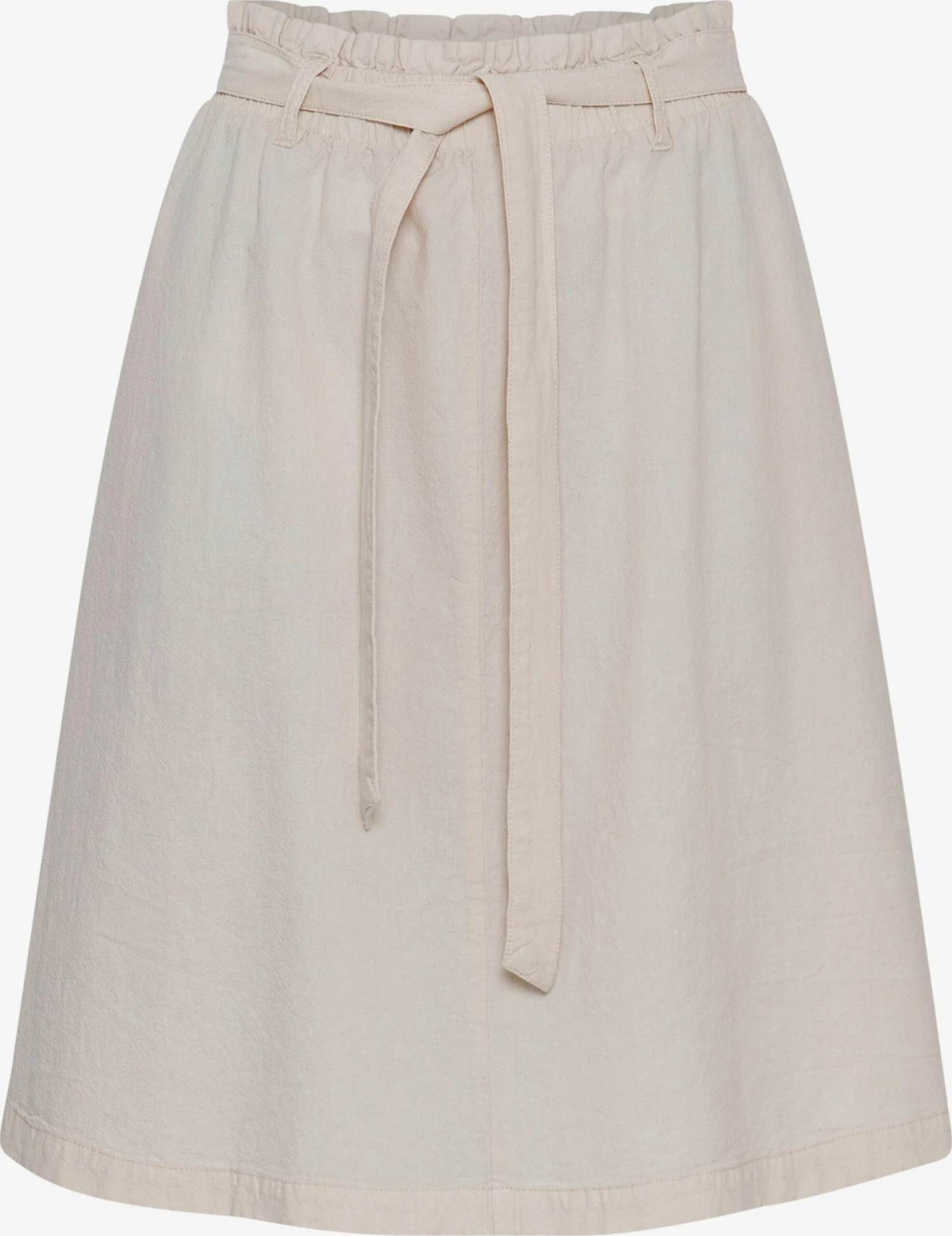 OXMO Midi Rokken Rok Lerke Dames Beige 3 OXMO Midi Rokken Rok Lerke Dames Beige
